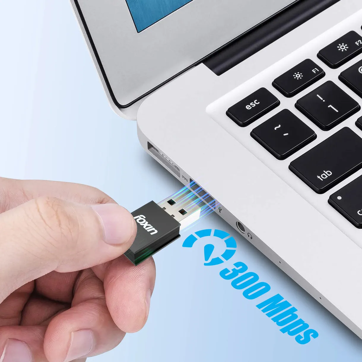 Foxin USB WiFi Adapter 300Mbps (FWD 300) view 2